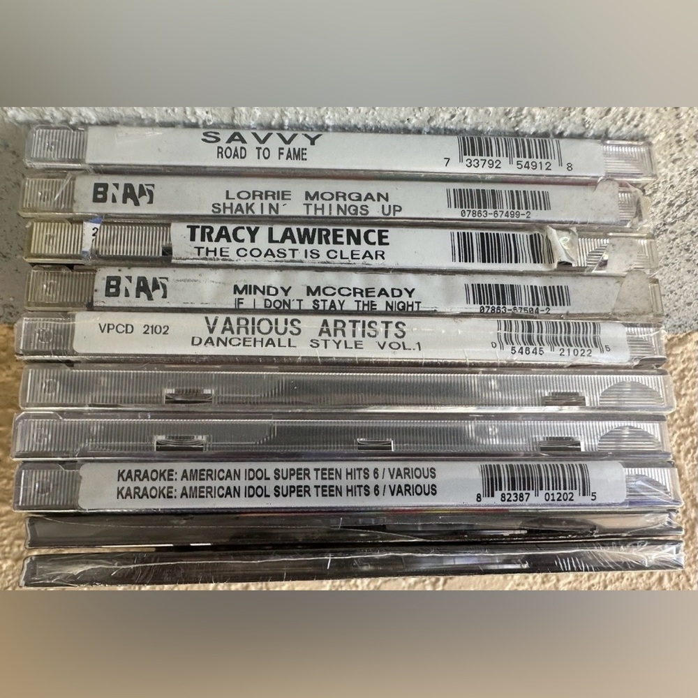 10 CD Mixed Genres - New Sealed Old Stock - Lot 1